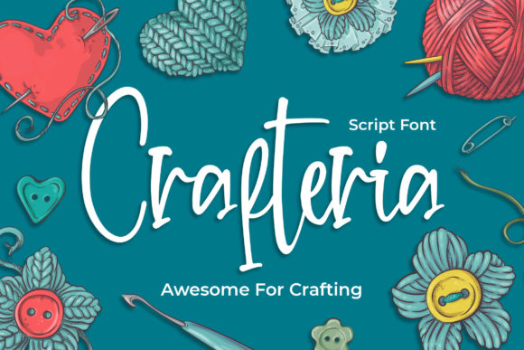 Crafteria Font - Featured Image