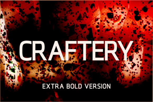 Craftery Extra Bold Font - Featured Image