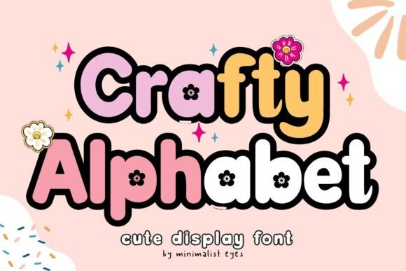 Crafty Alphabet Font - Featured Image