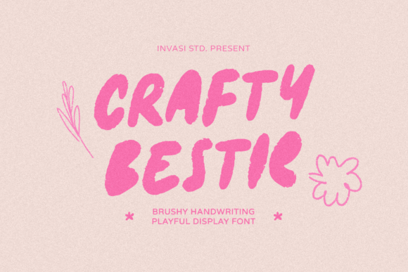 Crafty Bestie Font - Featured Image