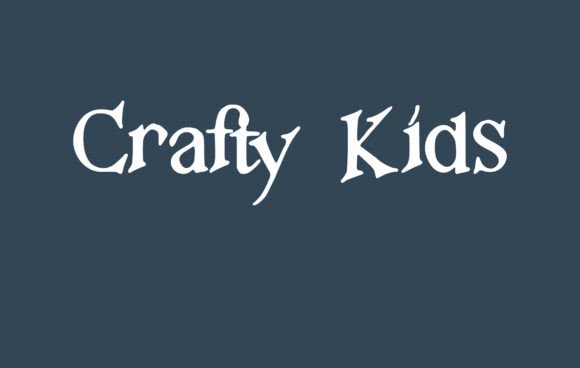 Crafty Kids Font - Featured Image