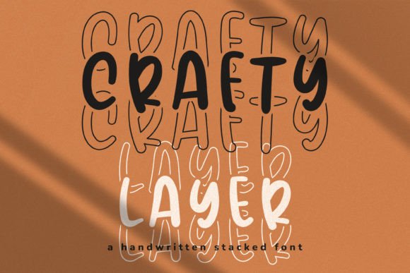 Crafty Layer Font - Featured Image