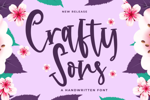 Crafty Sons Font - Featured Image