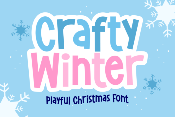 Crafty Winter Font - Featured Image