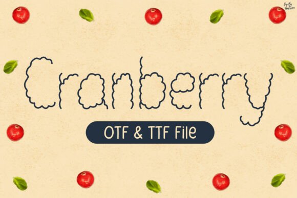 Cranberry Font - Featured Image