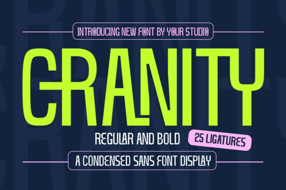 Cranity Font - Featured Image