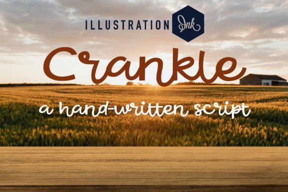 Crankle Font - Featured Image