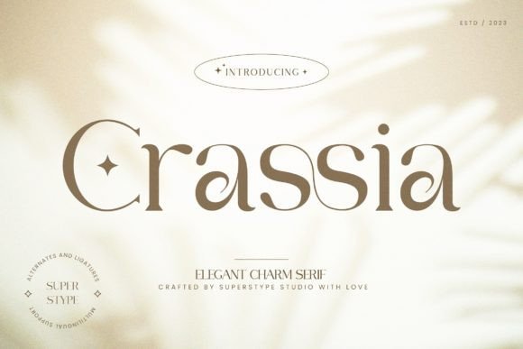 Crassia Font - Featured Image