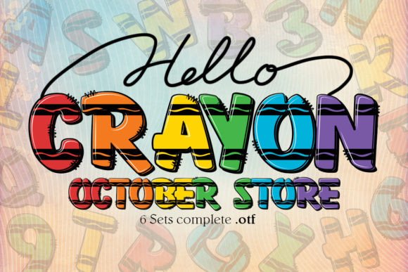 Crayon Font - Featured Image