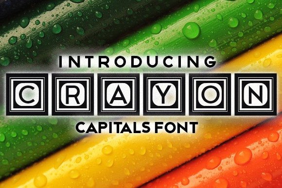 Crayon Font - Featured Image