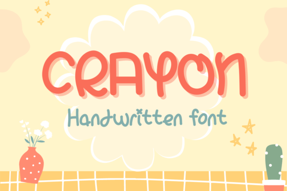 Crayon Font - Featured Image