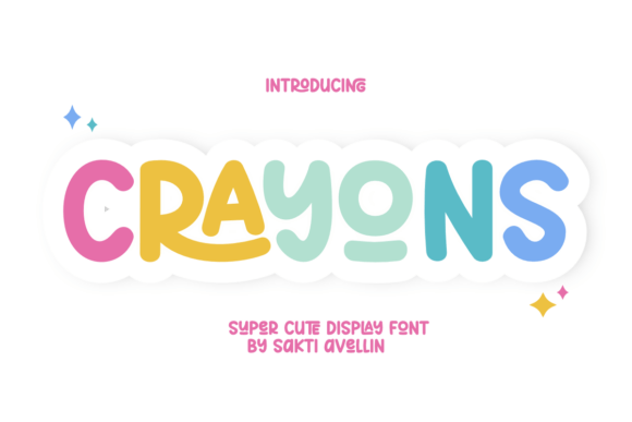 Crayons Font - Featured Image