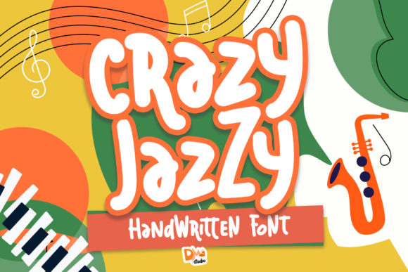 Crazy Jazzy Font - Featured Image