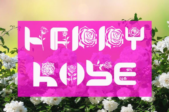 Crazy Rose Font - Featured Image