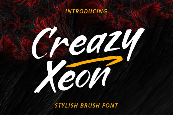 Crazy Xeon Font - Featured Image