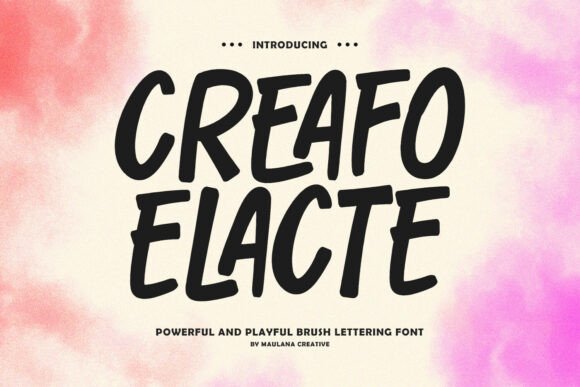 Creafo Elacte Font - Featured Image