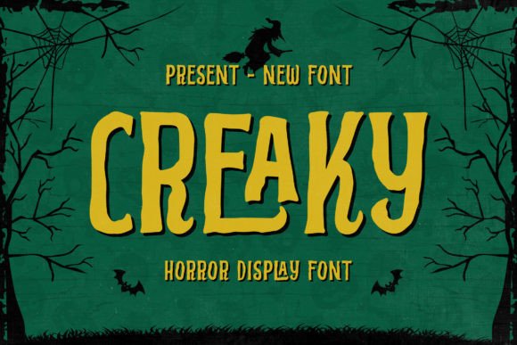 Creaky Font - Featured Image