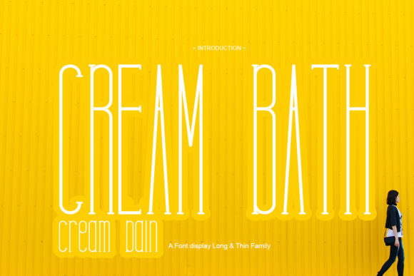 Cream Bath Font - Featured Image