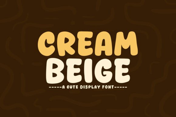 Cream Beige Font - Featured Image