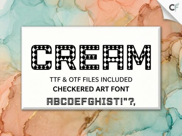 Cream Font - Featured Image