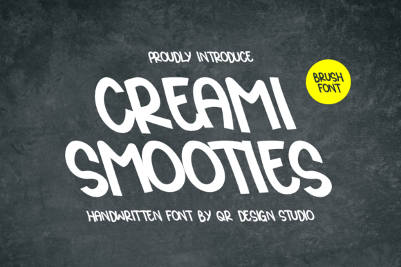 Creami Smooties Font - Featured Image