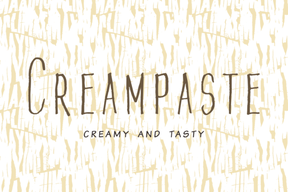 Creampaste Font - Featured Image