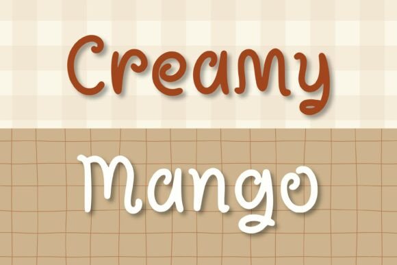 Creamy Mango Font - Featured Image