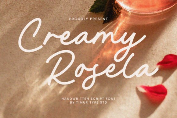 Creamy Rosela Font - Featured Image