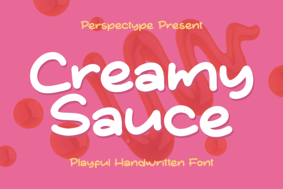 Creamy Sauce Font - Featured Image