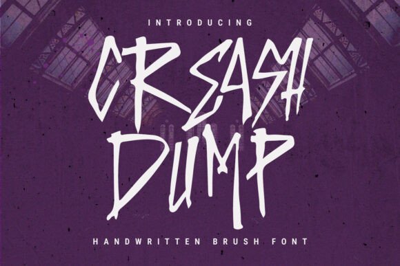 Creash Dump Font - Featured Image