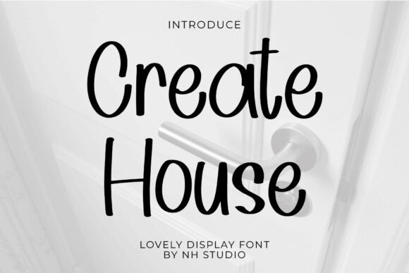 Create House Font - Featured Image