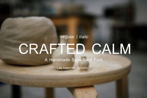 Created Calm Font - Featured Image