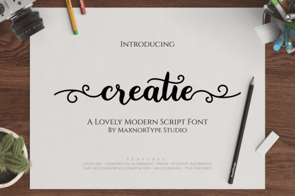 Creatie Font - Featured Image