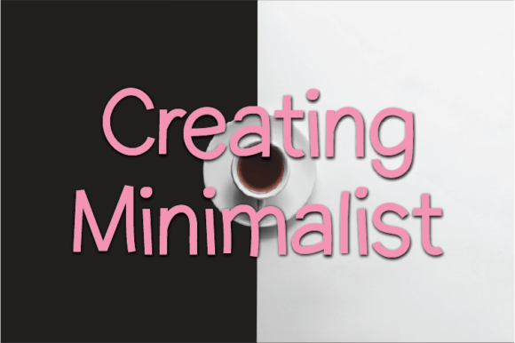 Creating Minimalist Font - Featured Image