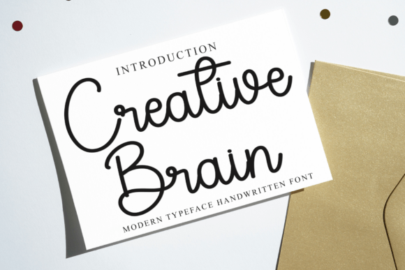 Creative Brain Font - Featured Image