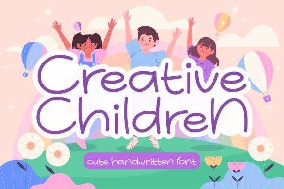 Creative Children Font - Featured Image