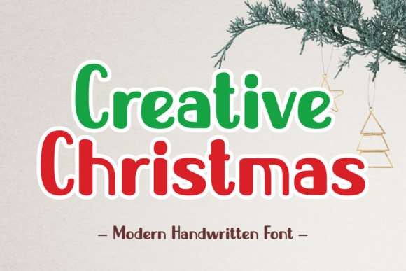 Creative Christmas Font - Featured Image