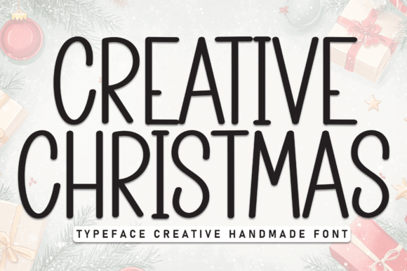 Creative Christmas Font - Featured Image