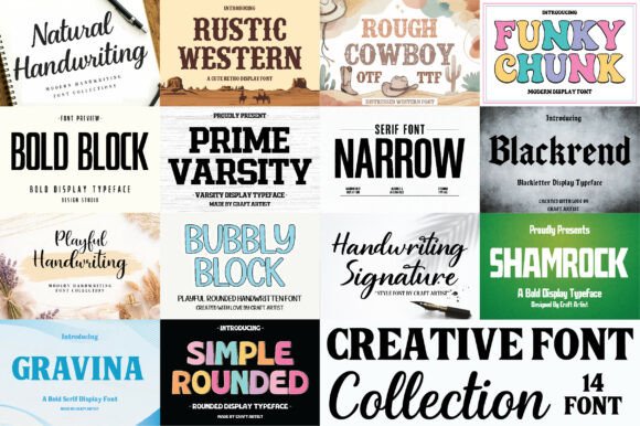 Creative Collection Font - Featured Image