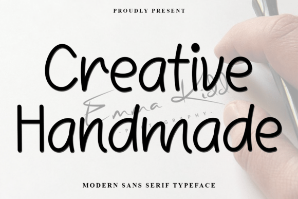 Creative Handmade Font - Featured Image