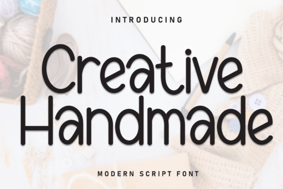 Creative Handmade Font - Featured Image
