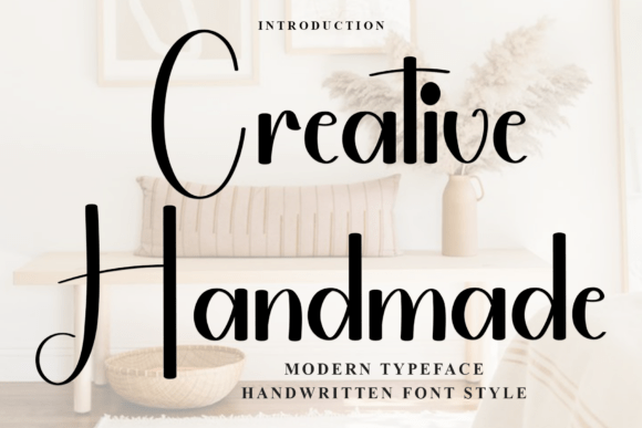 Creative Handmade Font - Featured Image