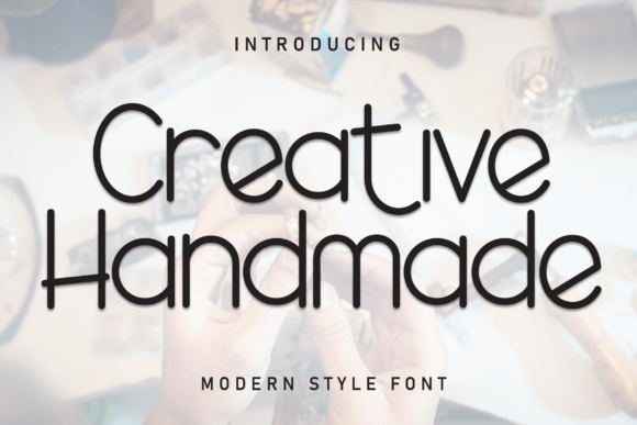 Creative Handmade Font - Featured Image