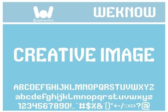 Creative Image Font - Featured Image