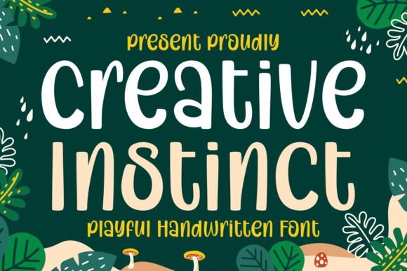 Creative Instinct Font - Featured Image