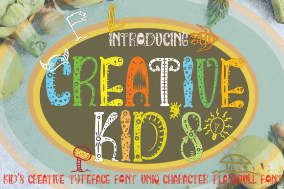Creative Kids Font - Featured Image