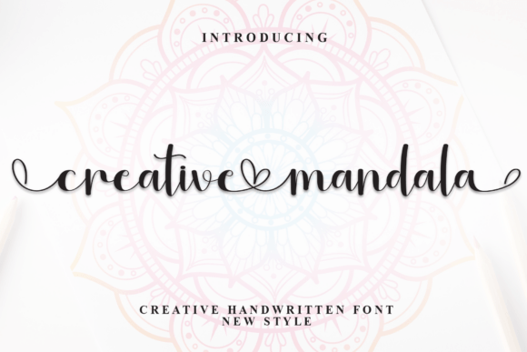 Creative Mandala Font - Featured Image