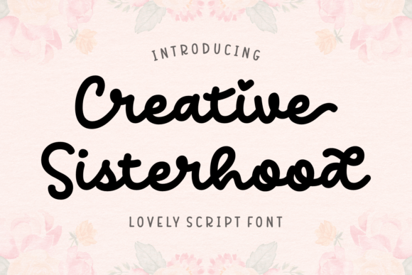 Creative Sisterhood Font - Featured Image