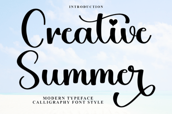 Creative Summer Font - Featured Image