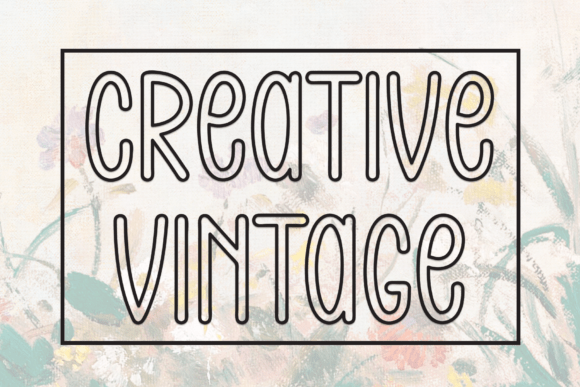 Creative Vintage Font - Featured Image